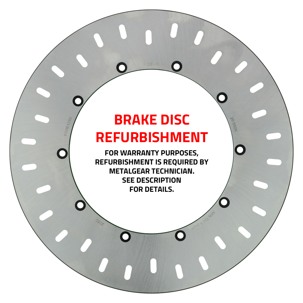 Brake Disc Rotor outer 7.0mm T as OE