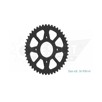 Sprocket Rear 428-45T Steel