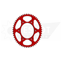 Sprocket Rear 520-52T Ultralight Steel Red