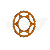 Sprocket Rear 520-48T Ultralight Steel Orange