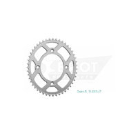 Sprocket Rear 415-47T Alloy