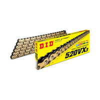 DID Chain - VX3 X-Ring Gold - 520 / 120L