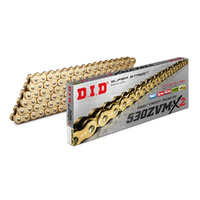 DID Chain - ZVMX2 Heavy Duty X-Ring Gold - 530 / 126L