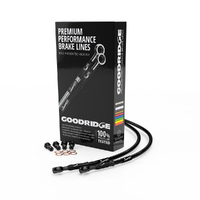 Braided Brake Line Black