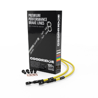 Braided Brake Line Yellow