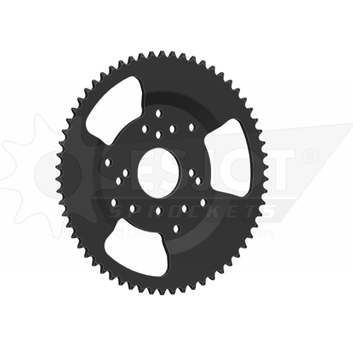 Sprocket Rear 420-62T Steel