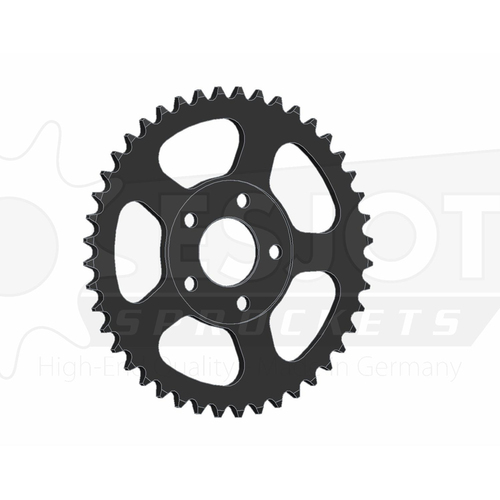 Sprocket Rear 420-44T Steel