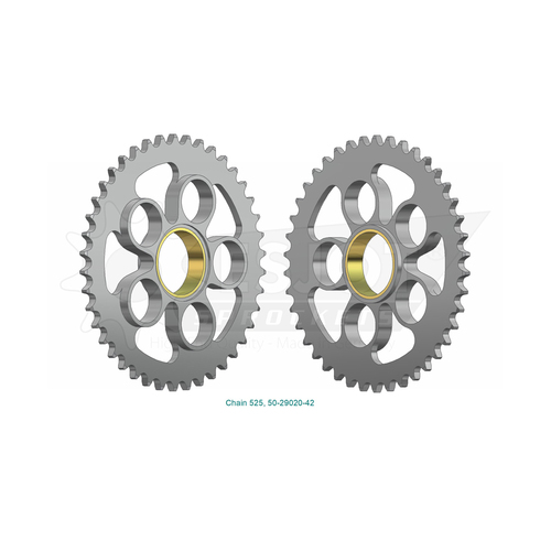 Sprocket Rear 525-42T Steel