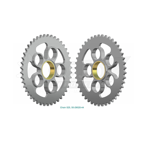 Sprocket Rear 525-44T Steel