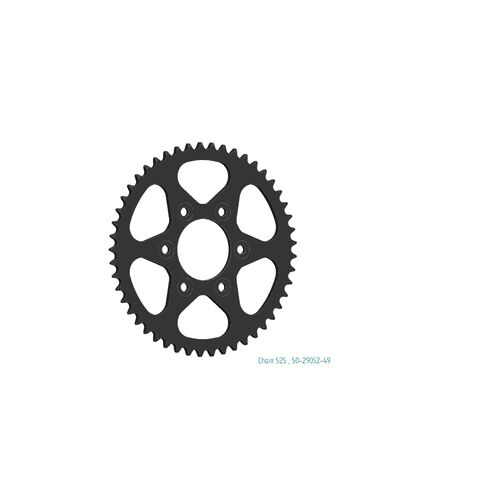 Sprocket Rear 525-49T Steel