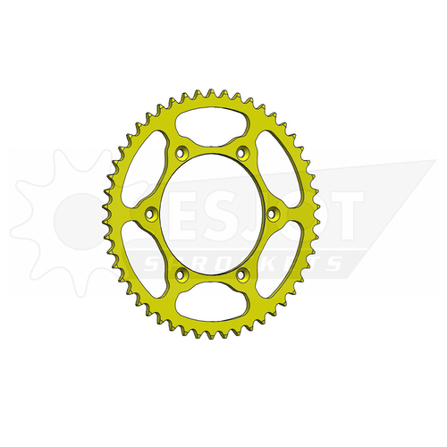 Sprocket Rear 520-50T Ultralight Steel Yellow