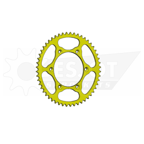 Sprocket Rear 520-52T Ultralight Steel Yellow