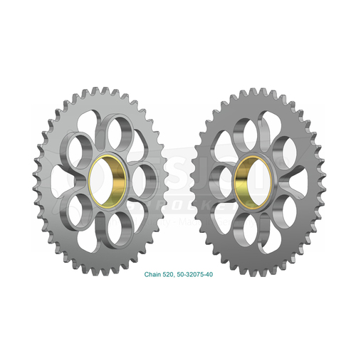 Sprocket Rear 520-40T Steel