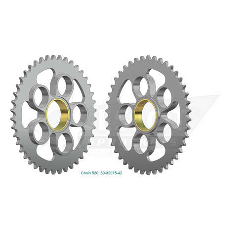 Sprocket Rear 520-42T Steel