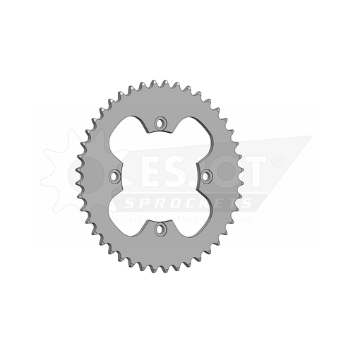 Sprocket Rear 520-44T Steel