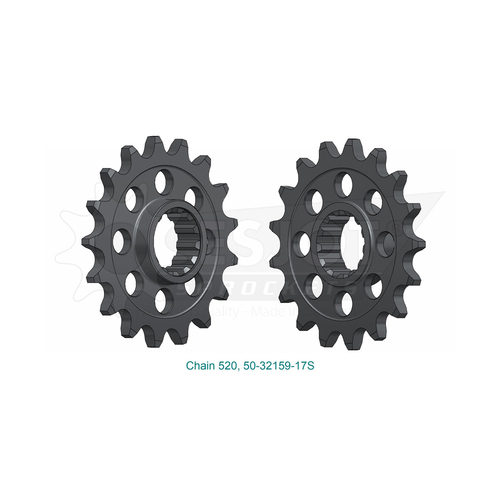 Sprocket Front 520-17T SP
