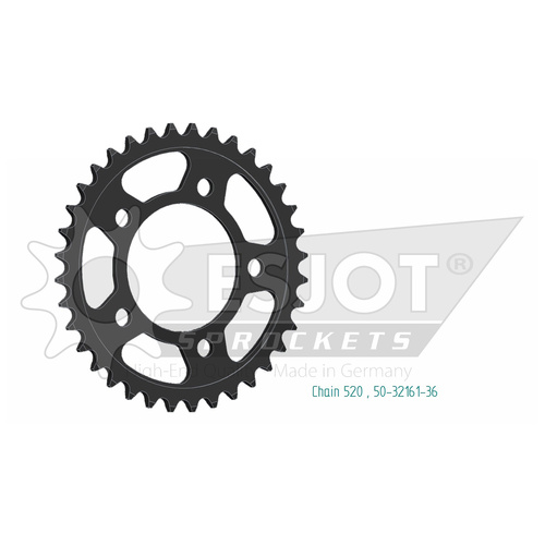 Sprocket Rear 520-36T Steel