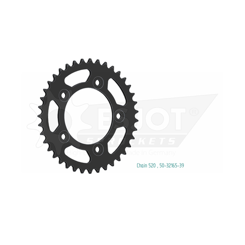 Sprocket Rear 520-39T Steel