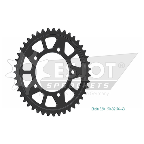 Sprocket Rear 520-43T