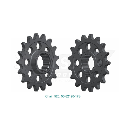 Sprocket Front 520-17T SP