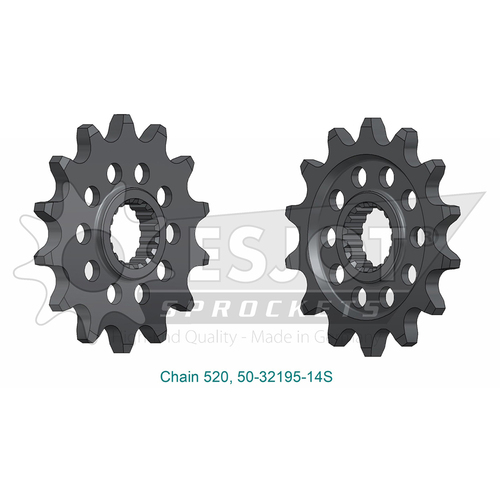 Sprocket Front 520-14T SP