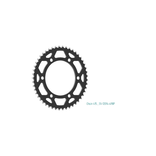 Sprocket Rear Alloy 415-49T