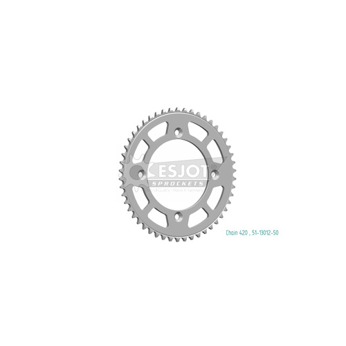 Sprocket Rear 420-50T Alloy