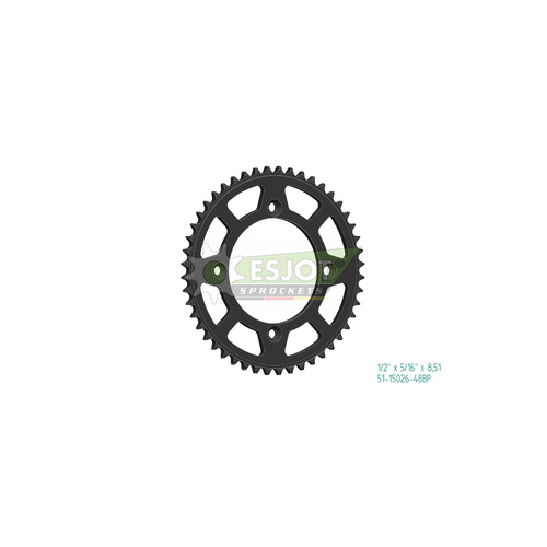 Sprocket Rear 428-48T Alloy