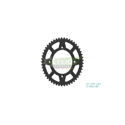Sprocket Rear 428-49T Alloy