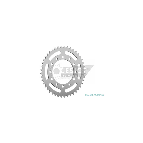 Sprocket Rear 520-44T Alloy