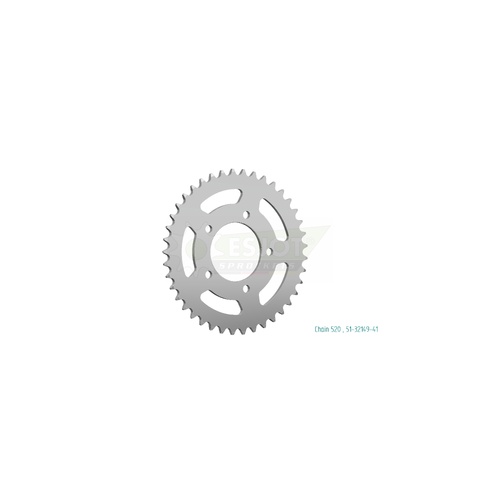 Sprocket Rear 520-41T Alloy