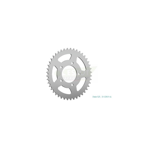 Sprocket Rear 520-44T Alloy - Marchesini