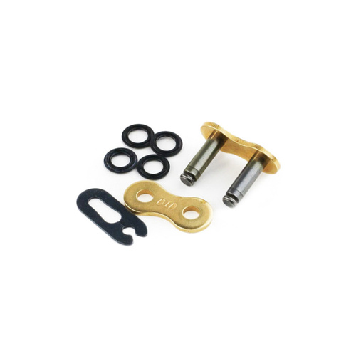 DID Chain - ERVT X-Ring Gold - 520 / Clip Link