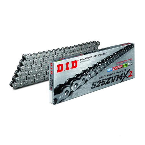 DID Chain - ZVMX2 Heavy Duty X-Ring Grey - 525 / 124L
