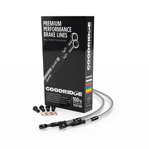 Braided Brake Line Clear