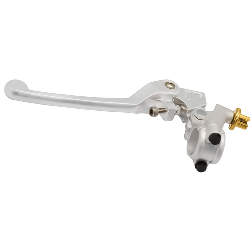 Clutch Lever Assembly - Folding Style - Silver
